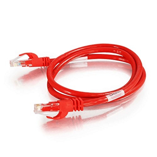 Picture of C2G 27862 C2g 7ft Cat6 Snagless Crossover Unshielded (Utp) Network Patch Cable - Red (EA)