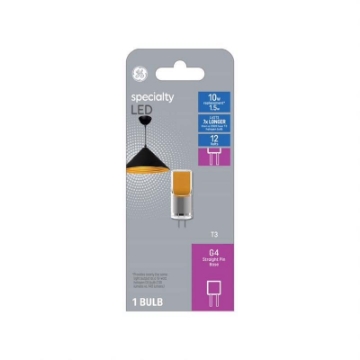 Picture of HENKEL LOCTITE 93129189 GE Lighting Pendant LED 10W Replacement T3 Bulb G4 Base (1-Pack) (EA)