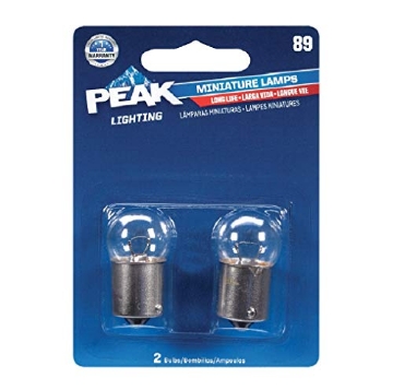 Picture of Peak Accessories 89LL-BPP PEAK Miniature Automotive Bulb 89 (EA)