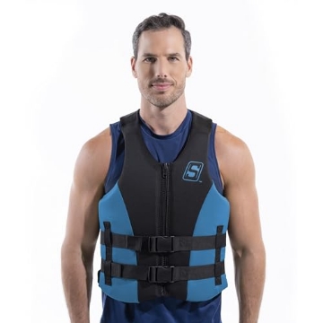 Picture of ATTWOOD MARI 85137 Seachoice Evoprene Multi-Sport Life Jacket - XL - Blue/Black, Fits Chest 40-44 in, USCG Level 70 (EA)