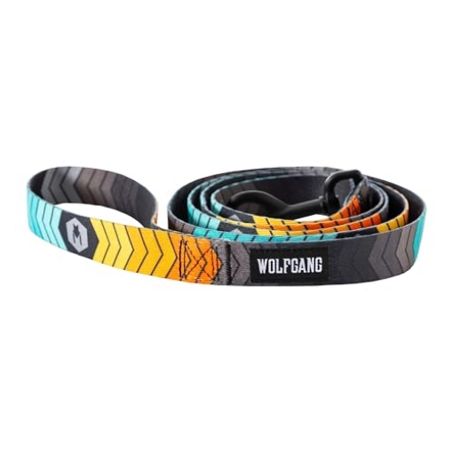 Picture of WOLFGANG MAN & BEAST WL-003-108 Wolfgang Heavy Duty Dog Leash, Pull-Tested to Over 800 lbs for Walking & Training, ChevTech Print, Large (EA)