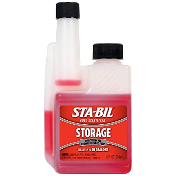 Picture of Stabila 22208 STA-BIL Storage Fuel Stabilizer | Keeps Fuel Fresh for 24 Months, Prevents Corrosion, Gasoline Treatment Additive that Protects System, Gas Stabilizer for Storage, 8 oz. (PK-12-EA)