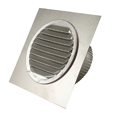 Picture of DEFLECTO EARL4TF Deflect-O Jordan 4 in. W x 4 in. L Silver Aluminum Eave Vent (PK-6-EA)