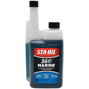 Picture of Stabila 22240 STA-BIL 360 Marine Ethanol Treatment & Fuel Stabilizer - Prevents Rust and Corrosion, Helps Clean Fuel System For Improved In-Season Performance, Treats Up To 320 Gallons, 32oz (22240) , Blue (EA)