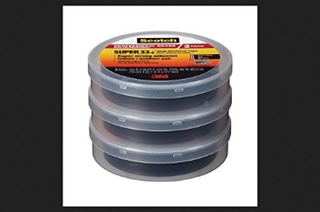 Picture of Scotch-Brite 6132-BA-3PK-6 Scotch 3/4 W x 66 ft. L Black Vinyl Electrical Tape, 3 Pack (PK-6-EA)