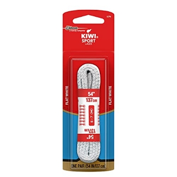Picture of Kiwi 70432 Kiwi Shoe Laces, 54 in, Athletic White, 1 Ct (EA)