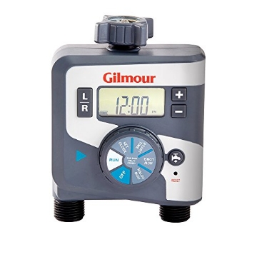 Picture of Gilmour 804014-1001 Gilmour 804014-1001 400GTD Outlet Electronic Water Timer, Dual, Gray (EA)