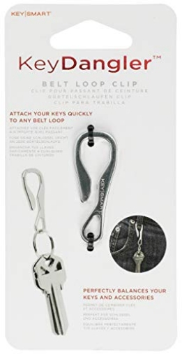 Picture of KEYSMART LLC KS805-SS KeySmart Key Dangler - Clip Your KeySmart to Anything (Stainless Steel, Regular Size) (EA)