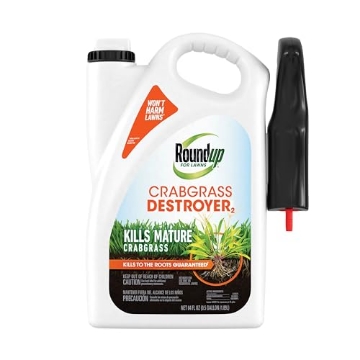 Picture of THE SCOTTS MIRACLE-GRO COMPANY 4388501 Roundup for Lawns Crabgrass Destroyer2, Tough Weed Killer, Kills Crabgrass, Foxtail, Goosegrass, Ready-to-Use, 64 oz. (EA)