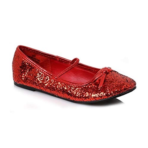 Picture of ELLIE SHOES HA149CRDSM Ellie Shoes 0" Heel Ballet Slipper with Children's. S REDG (EA)