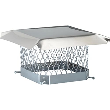 Picture of HY-C CO SCSS99 Hy-C #SCSS99 9x9 Stainless Steel Shelter Chim Cap (EA)