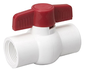 Picture of HOMEWERKS VBVP40B5M Proline 107-137 1" IPS PVC Ball Valve (EA)