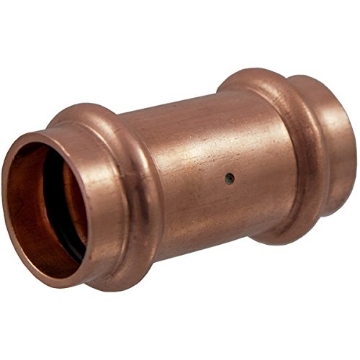 Picture of NIBCO INC 9002350PCU NIBCO Fig No PC600-DS, 2 in. Copper Press Coupling, Leak Detect (EA)