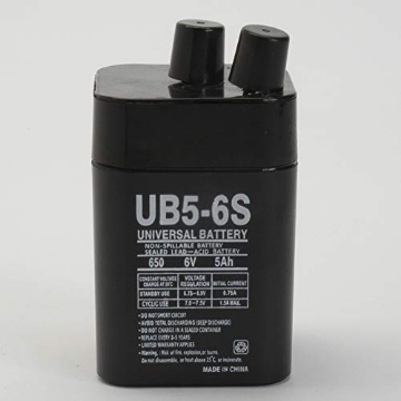 Picture of UPG 86455 Universal Power Group BATTRY SLA UB650S/UB5-6S by UPG MfrPartNo 86455 (PK-2-EA)