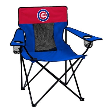 Picture of LOGO BRANDS INC 506-12E Logo Brands MLB Chicago Cubs Elite Chair, Team Color, One Size (EA)