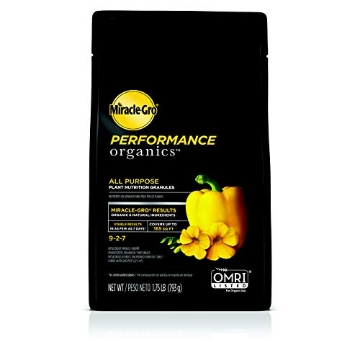 Picture of Miracle Gro 3003610 Miracle-Gro Performance Organics All Purpose Plant Nutrition Granules, 1.75 lb. - Organic, All-Purpose Plant Food for Vegetables, Flowers and Herbs - Feeds up to 165 sq. ft. (EA)