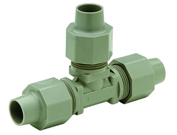 Picture of Zurn Pex QAT113R Qest 1/4 in. CTS x 1/4 in. Dia. CTS Tee (EA)