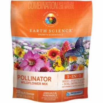 Picture of SKYLINK TECHNOLOGIES 12136-6 Earth Science 12136-6 Growth Essentials Pollinator Wildflower Mix, Covers 200 Sq. Ft., 2 Lbs. - Quantity 1 (PK-6-EA)