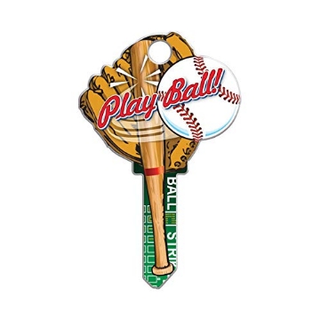 Picture of LUCKY LINE PRODUCTS INC B120K Lucky Line Products Baseball House Key Blank Double sided For Kwikset KW1/11 (PK-5-EA)
