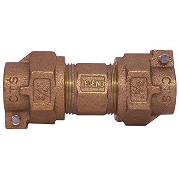 Picture of LEGEND VALVE & FITTINGS INC 313-220NL LEGEND VALVE AND FITTING 313-220NL T-4301 Water Service Union, 1 x 3/4" (EA)