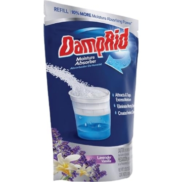 Picture of Wm Barr & Company FG30LVSB DampRid Moisture Absorber Refill Lavender Vanilla Scent 44 oz (PK-3-EA)