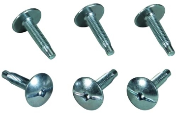 Picture of Square D S106 Square D - S106 Load Center Cover Replacement Screws, 6-Pack, Silver, 6 Count (EA)