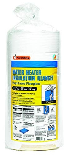 Picture of FROST CUTLERY CO SP57/11C Frost King SP57/11C All Season Water Heater Insulation Blanket, 3” Thick x 48” x 75”, R10 (EA)
