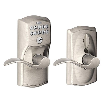 Picture of Ingersoll Rand FE595VCAM619ACC Schlage Satin Nickel Steel Electronic Keypad Entry Lock (EA)