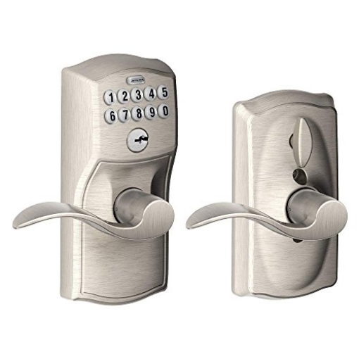 Picture of Ingersoll Rand FE595VCAM619ACC Schlage Satin Nickel Steel Electronic Keypad Entry Lock (EA)