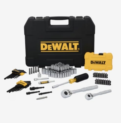 Picture of DEWALT(R) DWMT45410 96PC 14/38DR Socket Set W/PTA Box (EA)