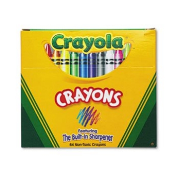 Picture of Crayola, LLC 52064D Classic Color Pack Crayons, Assorted 64/Box (BX-64-EA)