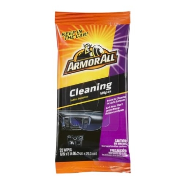 Picture of Armor All Marine & Watersports 18242 Armor All Car Interior Cleaner Wipes for Dirt & Dust - for Cars & Truck & Motorcycle, 20 Count, 18242W, Cleaning (EA)