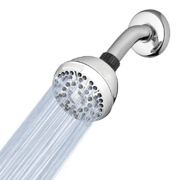 Picture of Waterpik XAS-613E Waterpik PowerPulse Therapeutic Massage Shower Head, 6-Modes, Chrome, XAS-613E (EA)