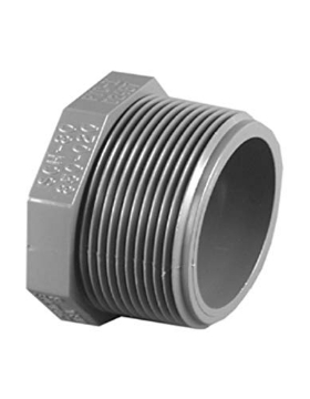 Picture of CHARLOTTE PIPE PVC081131600 Thread Plug 1.25" MPT (EA)