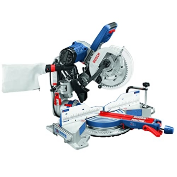 Picture of BOSCH SECURITY SYSTEMS, INC CM10GD BOSCH CM10GD Compact Miter Saw - 15 Amp Corded 10 Inch Dual-Bevel Sliding Glide Miter Saw with 60-Tooth Carbide Saw Blade (EA)