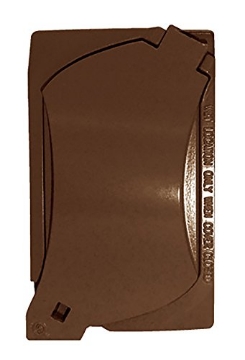 Picture of SIGMA ENGINEERED SOLUTIONS 14147BR Sigma Electric, Bronze, Size Sigma Engineered Solutions, 14147BR 1-Gang Universal Weatherproof Cover (EA)