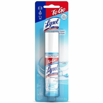 Picture of Lysol 19200-79132 Lysol, RAC79132, Disinfectant Spray to Go, 1 Each, Almond (EA)