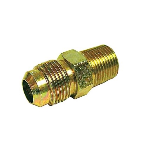 Picture of ACE TRADING - ZW 6JC120110701071 Homeplus+ 3/8 in. Flare X 1/2 in. D Male Brass Adapter (PK-5-EA)