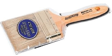 Picture of LINZER PRODUCTS CORP 1080 Arroworthy Stainer 4" W Chiseled Stain Brush - Case Of: 1 (EA)