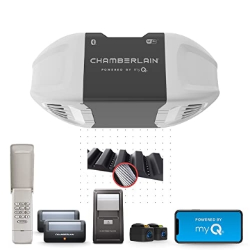 Picture of THE CHAMBERLAIN GROUP INC B2405 Chamberlain B2405 Quiet Wi-Fi Garage Door Opener, Wireless Keypad - Quantity 1 (EA)