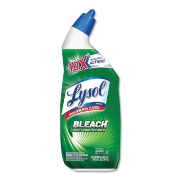 Picture of Lysol RAC98014 Lysol Bleach Toilet Bowl Cleaner, 216oz (9X24oz), 10X Cleaning Power (CT-9-EA)