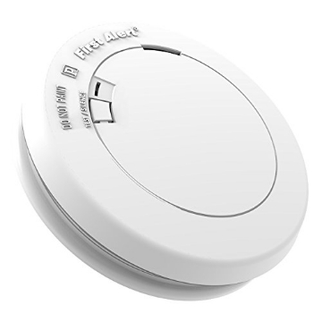 Picture of First Gear 1039856 FIRST ALERT Battery Powered P1210E Smoke Alarm, White (EA)