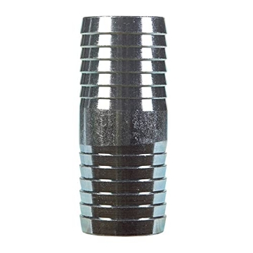 Picture of STZ INDUSTRIES FIMCO-34 BK Products 3/4 in. Barb x 3/4 in. Dia. Barb Galvanized Steel Coupling (EA)