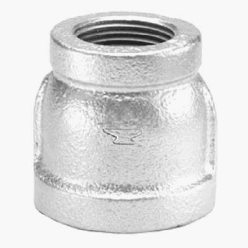 Picture of ANVIL INTERNATIONAL 8700135000 Anvil 3/8 in. FPT x 1/4 in. Dia. FPT Galvanized Malleable Iron Reducing Coupling (EA)