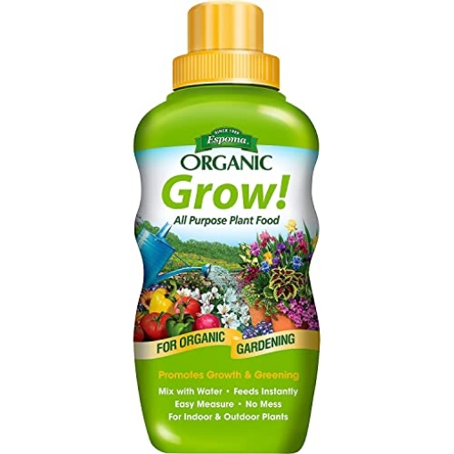 Picture of Espoma Company - Naturals GR16 Espoma Organic Grow! Liquid Concentrate Plant Food - All Purpose Fertilizer for Indoor & Outdoor Plants. for Organic Gardening. 16oz Bottle (EA)