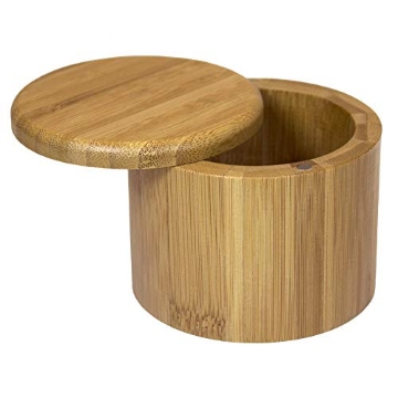 Picture of HOLLYWOOD CHAIRS INC 20-2083 TOTALLY BAMBOO Round Salt Box, 1 EA (PK-12-EA)