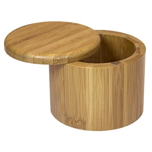 Picture of HOLLYWOOD CHAIRS INC 20-2083 TOTALLY BAMBOO Round Salt Box, 1 EA (PK-12-EA)