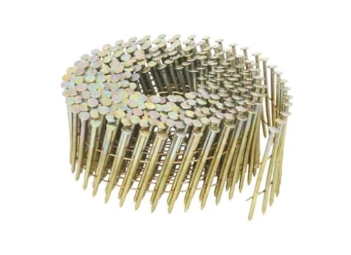 Picture of METABO HPT 13335HPT Metabo HPT Siding Nails | 2 in. x .092 | Ring Shank | Electro-Galvanized | Round-Head | Wire Coil | For NV65AH2 | 3600 Count | 13335HPT (EA)