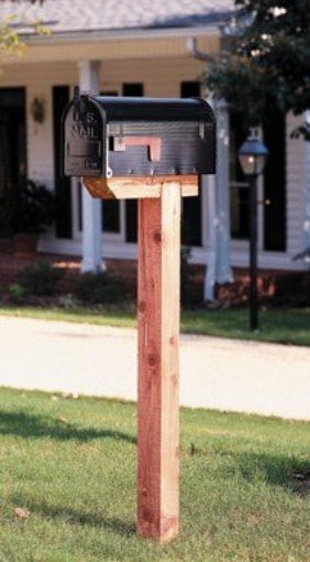 Picture of GIBRALTAR MAILBOXES DPK000AM POST MAILBX CEDAR 4"X4" (EA)