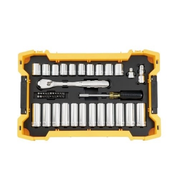 Picture of DEWALT(R) DWMT45403 DEWALT 3/8 & 1/2IN DR 85PC MTS + TS TRAYS & LID (DWMT45403) (EA)